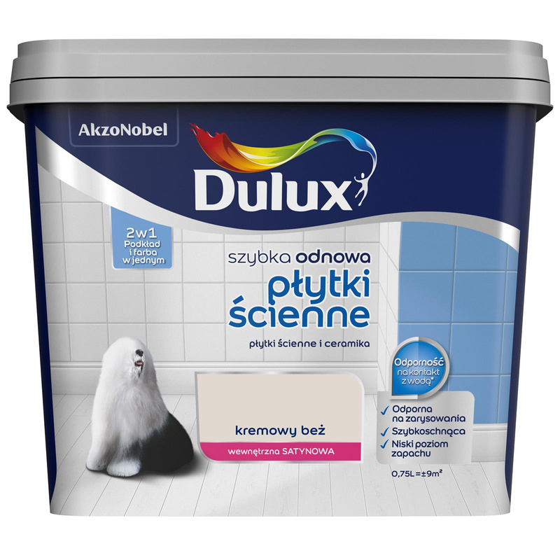 Farba Do Płytek ściennych I Ceramiki Akrylowa Dulux Szybka Odnowa