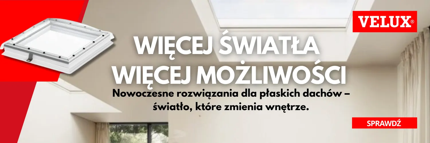 Okna płaskie VELUX