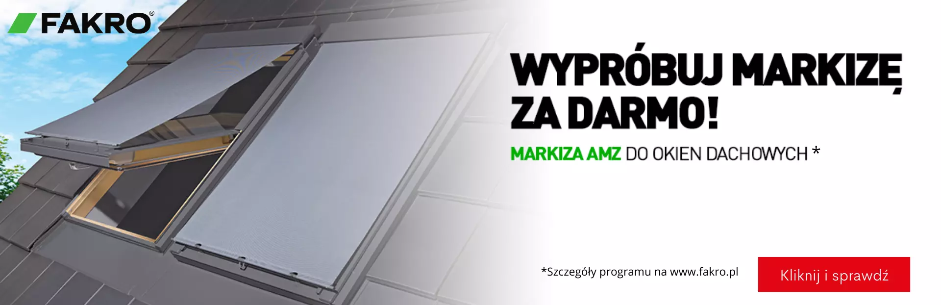 okna dachowe, markiza, markiza na okno dachowe