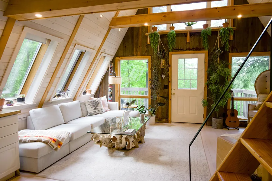 okna Velux, okna dachowe w ekologicznym domu, dom ekologiczny, dlaczego warto wybudować ekologiczny dom