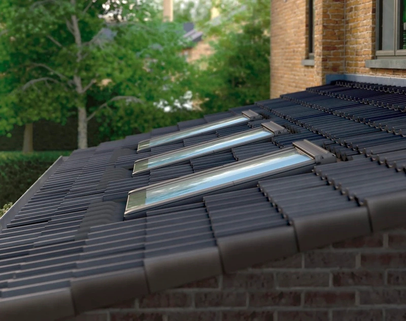 Okno dachowe Velux GBL MK06 2015 78x118 3-szybowe drewniane do niskiego kąta nachylenia dachy