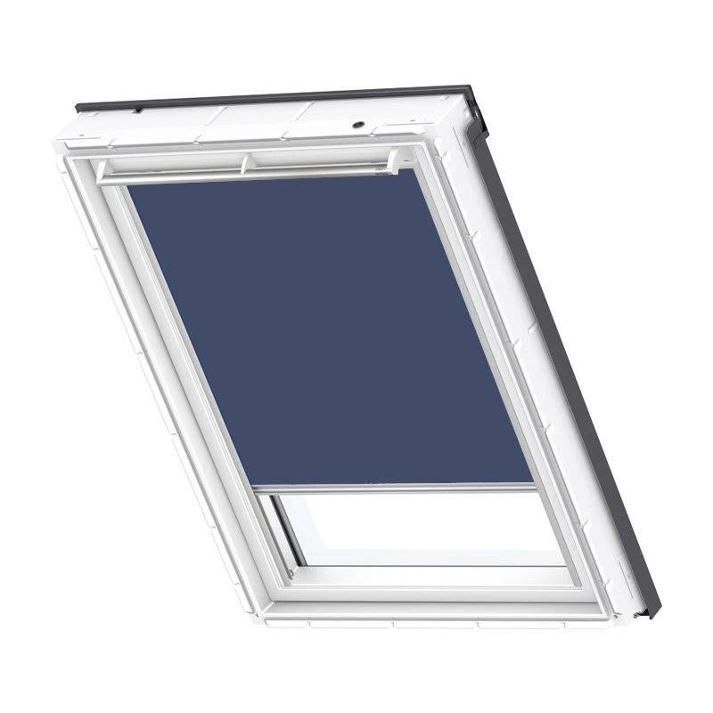 Roleta wewnętrzna do okna dachowego VELUX RML CK02 1028S 55x78 rozpraszająca elektryczna 