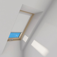 Roleta wewnętrzna do okna dachowego Fakro ARP Z-W/254 66x140 rozpraszająca elektryczna