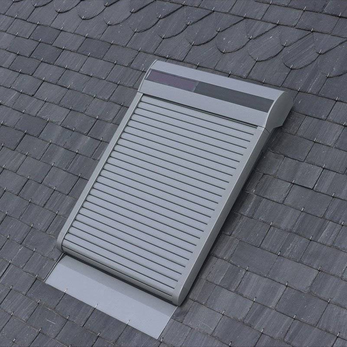 Roleta zewnętrzna do okna dachowego Velux SSL MK12 0000S 180x78 solarna