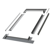 Kołnierz do okna dachowego Fakro KSV-2 RAL 7022 134x118 kombi moduł środkowy po pokryć płaskich