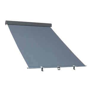 Markiza zewnętrzna do okna dachowego Fakro AMZ/090 RAL 7022 114x140 manualna