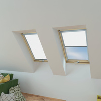 Roleta wewnętrzna do okna dachowego Fakro ARP-E24/001 94x140 rozpraszająca elektryczna