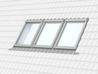 Kołnierz do okna dachowego Velux EKW MK08 2002M 78x140 kombi środek do pokryć wysokoprofilowanych