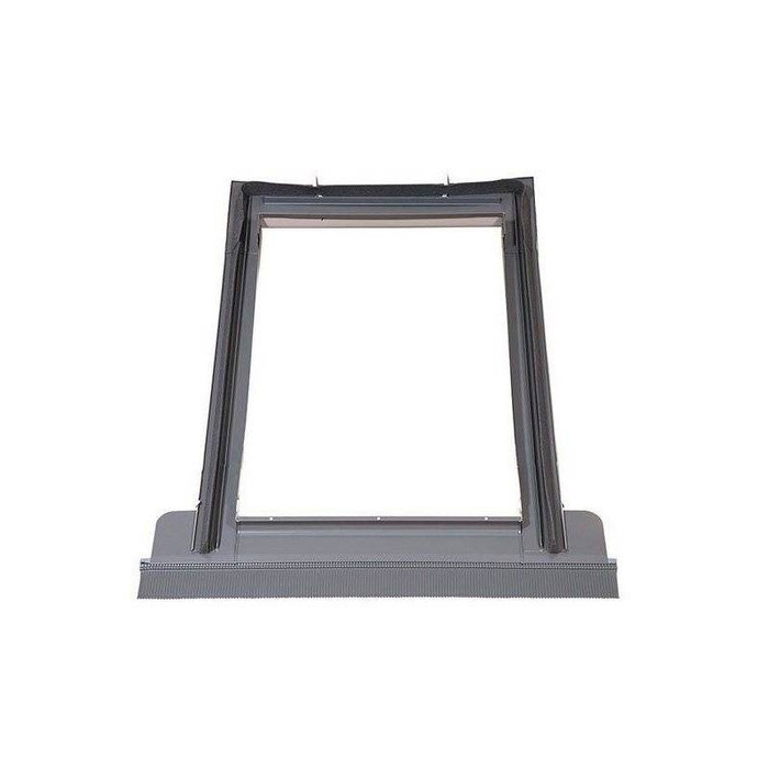 Kołnierz do okna dachowego SKYFENS SKYLIGHT RAL 8019 114x140 do pokryć falistych - wyprzedaż