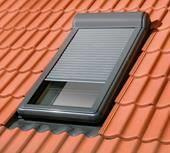 Roleta zewnętrzna do okna dachowego Fakro ARZ EL.230/102 55x78 elektryczna