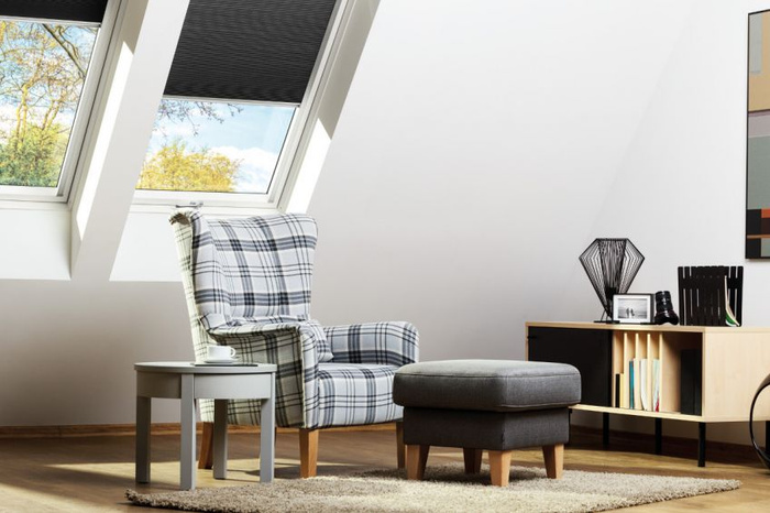 Okno dachowe FAKRO GreenView PTP-V U41 GBMX RAL 7022 66x118 3-szybowe