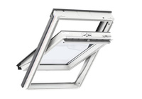 Okno dachowe Velux GGU UK10 0066 RAL 7043  134x160 3-szybowe drewniano-poliuretanowe