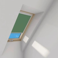 Roleta wewnętrzna do okna dachowego Fakro ARP Z-W/016 55x78 rozpraszająca elektryczna