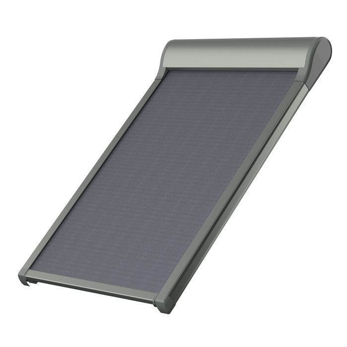 Markiza zewnętrzna do okna dachowego Fakro AMZ EL.230 089 RAL 9005 78x60 elektryczna