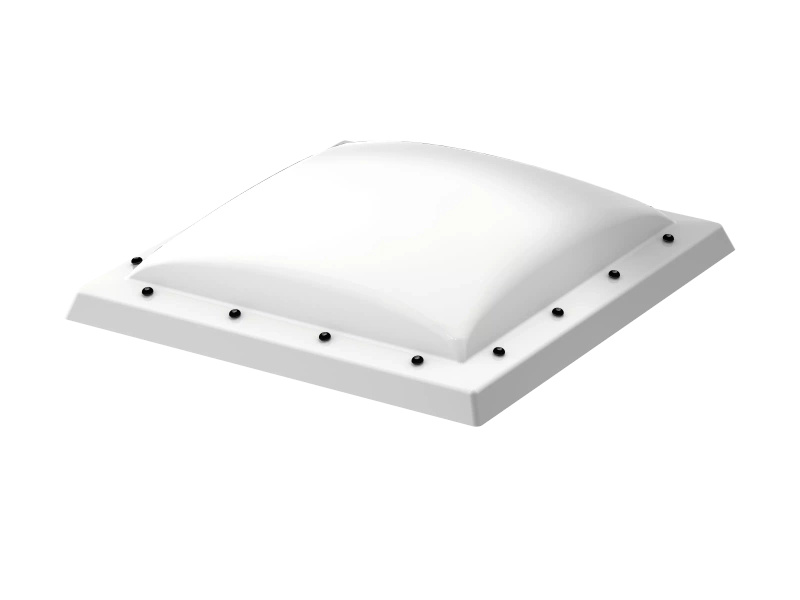 Kopuła do dachu płaskiego Velux ISD 080080 0100 80x80 akrylowa matowa