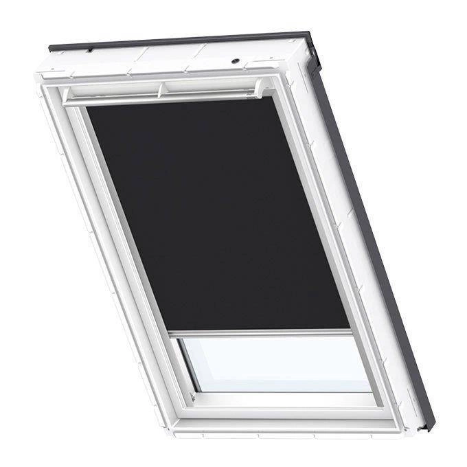 Roleta wewnętrzna do okna dachowego VELUX DKL 204 1100S 66x98 zaciemniająca manualna 