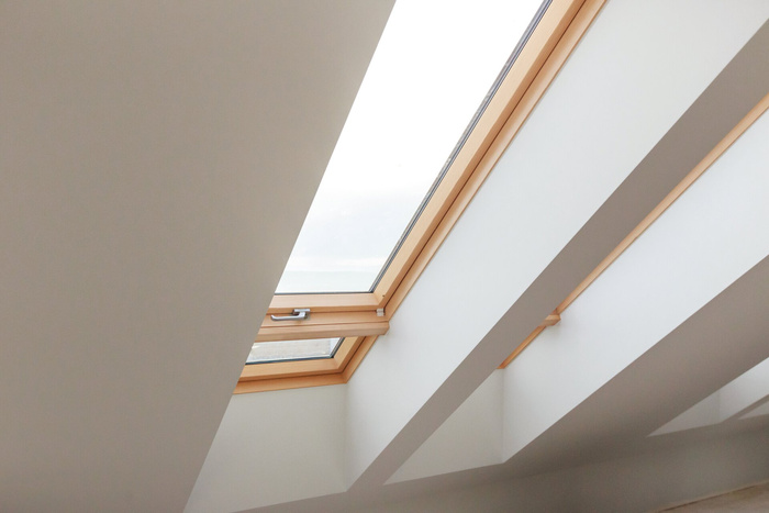 Okno dachowe Fakro FXP P5 RAL 7022 94x95 3-szybowe nieotwierane