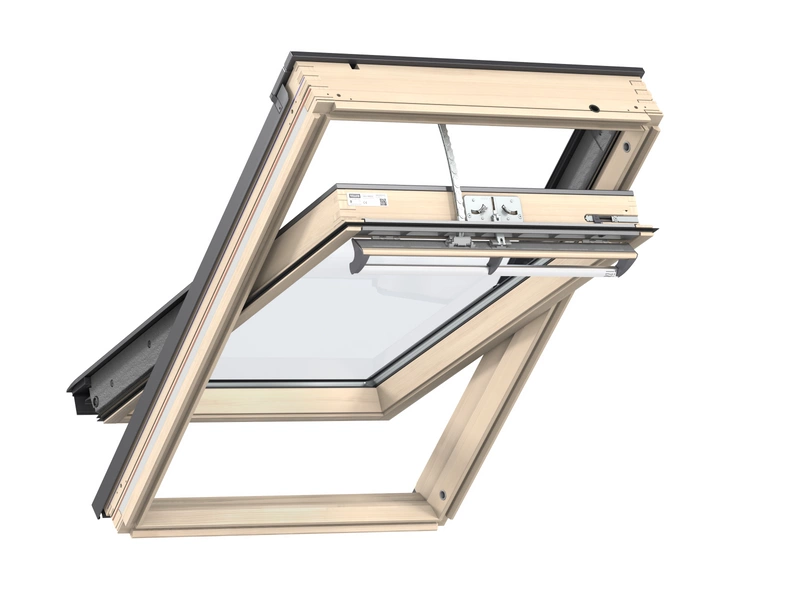 Okno dachowe VELUX GGL CK02 206821 55x78 3-szybowe drewniane