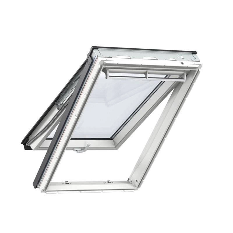 Okno dachowe VELUX GPU CK04 0066 55x98 3-szybowe drewniano-poliuretanowe