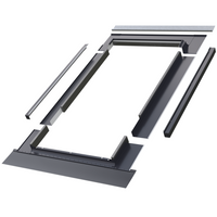 Kołnierz do okna dachowego Fakro EBV-PT RAL 7016 94x255 do blachy panelowej