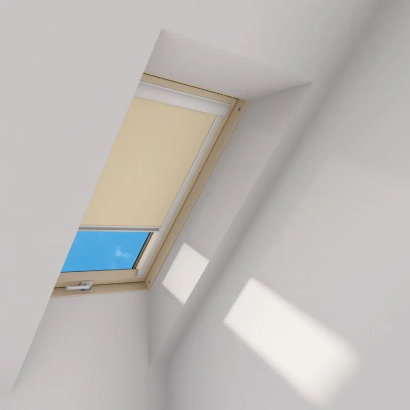 Roleta wewnętrzna do okna dachowego Fakro ARP/002 66x98 rozpraszająca manualna