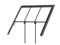 Kołnierz do okna dachowego kolankowego Velux EFS MK06 0032E RAL 7043 78x118 kombi
