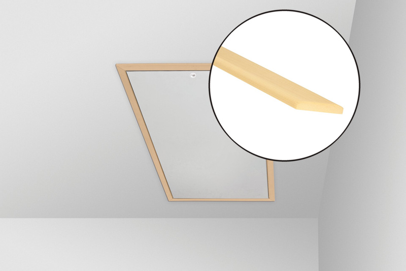 Listwy do schodów Fakro LXL-P 86x144 drewno