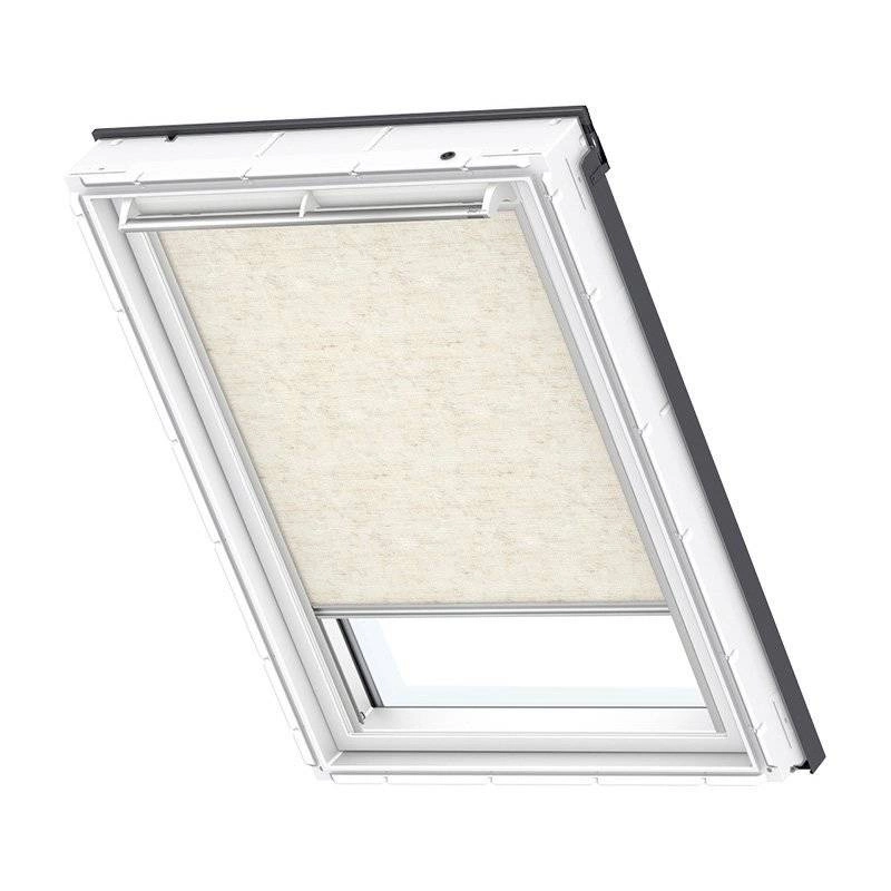 Roleta wewnętrzna do okna dachowego VELUX RFL SK08 1028S 114x140 rozpraszająca manualna