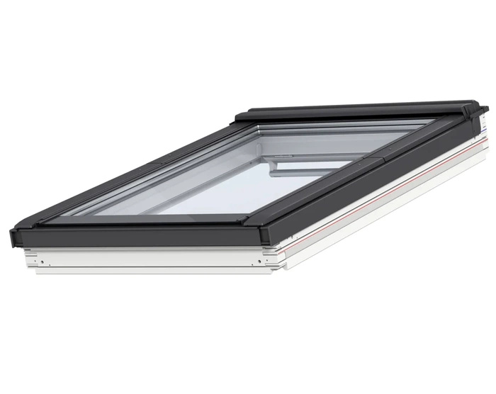 Okno dachowe Velux GBL SK06 2015 114x118 3-szybowe drewniane do niskiego kąta nachylenia dachy