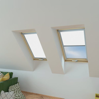 Roleta wewnętrzna do okna dachowego Fakro ARP WIFI/001 134x118 rozpraszająca elektryczna