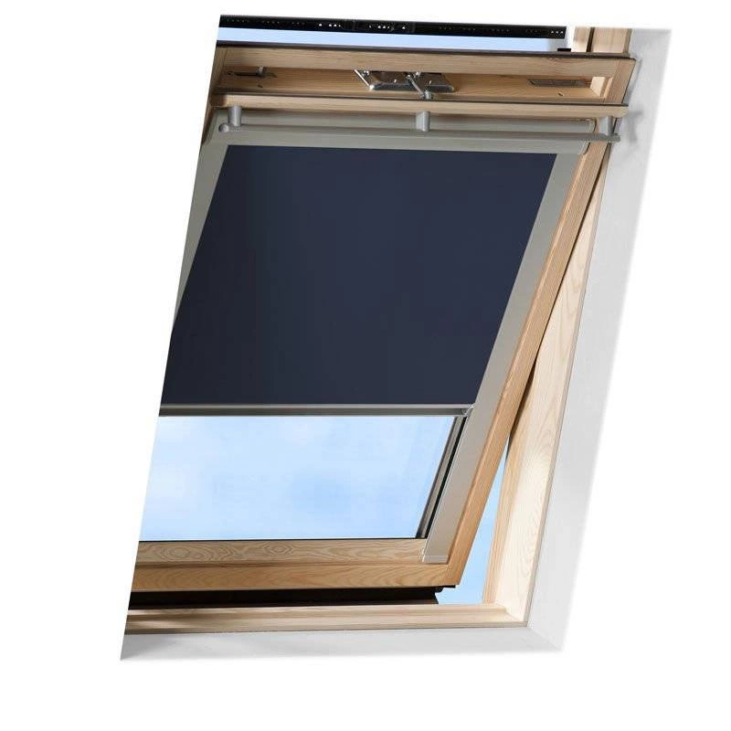 Roleta wewnętrzna do okna dachowego VELUX DKL MK10 0705S 78x160 zaciemniajaca manualna