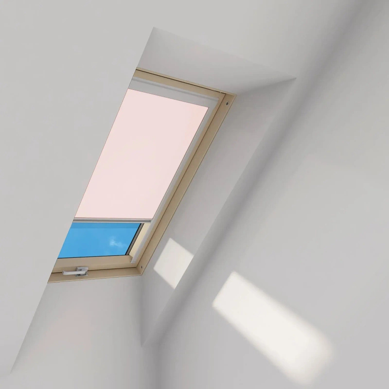 Roleta wewnętrzna do okna dachowego Fakro ARP Z-W/204 78x118 rozpraszająca elektryczna