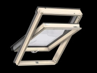 Okno dachowe Velux GLL FK08 1061B RAL 7043 66x140 3-szybowe drewniane