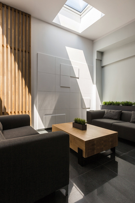 Okno do dachu płaskiego Fakro DXG P2 80x80 2-szybowe