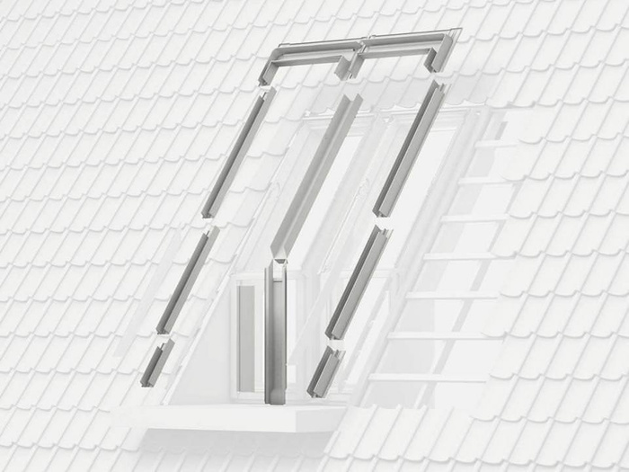 Mocowanie balustrady Velux EEX M35 0000 RAL 7043 do balkonu dachowego