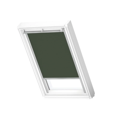 Roleta wewnętrzna do okna dachowego VELUX DKY CK01 4901S 55x70 zaciemniająca manualna