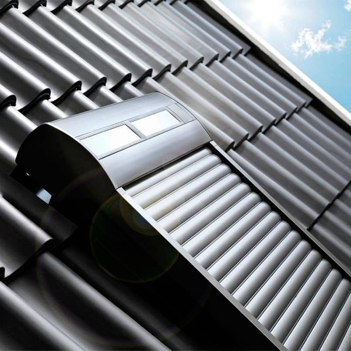 Roleta zewnętrzna do okna dachowego Velux SSL SK01 0000SA 114x70 solarna 