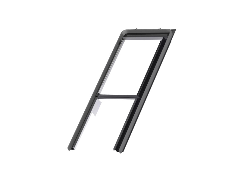 Kołnierz do okna dachowego kolankowego Velux EFS MK08 0012 RAL 7043 78x140 - wyprzedaż