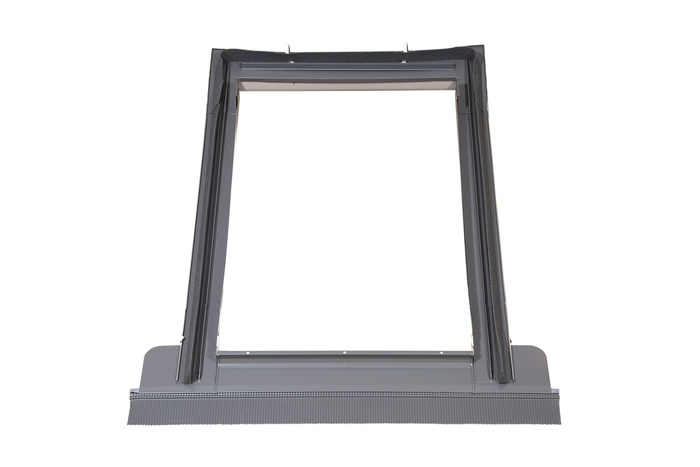 Zestaw okno dachowe MAGNETIC NEO APY M8A B1500 + kołnierz TFX falisty 3-szybowe RAL 7043 78x140