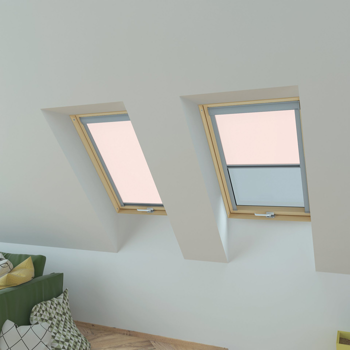 Roleta wewnętrzna do okna dachowego Fakro ARP/204 78x137 rozpraszająca manualna