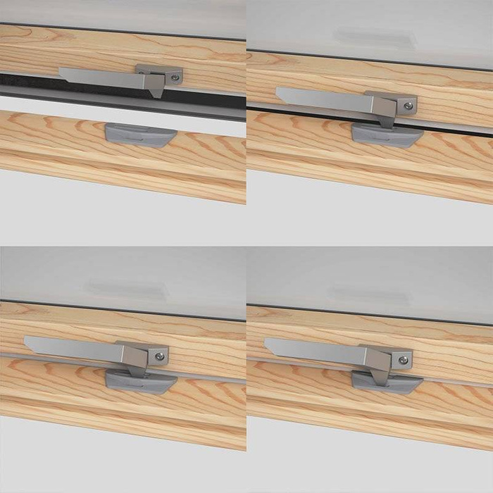 Zestaw okno dachowe MAGNETIC NEO + kołnierz + roleta solarna 78x118