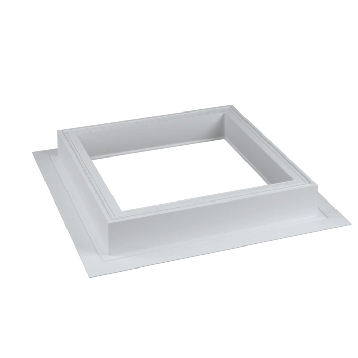 Element podwyższający z kołnierzem, do montażu okna do dachów płaskich Rooflite+ FRC 0808 F RL 80x80