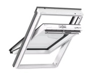 Okno dachowe Velux GLU CK02 0061 RAL 7043 55x78 3-szybowe drewniano-poliuretanowe