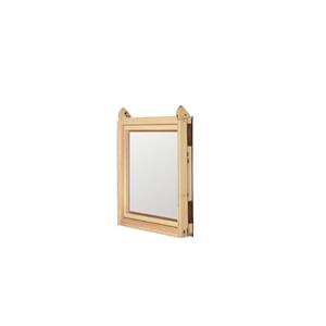 Balkon dachowy Velux VEC M35 3065 78x109 3-szybowe drewniane dół