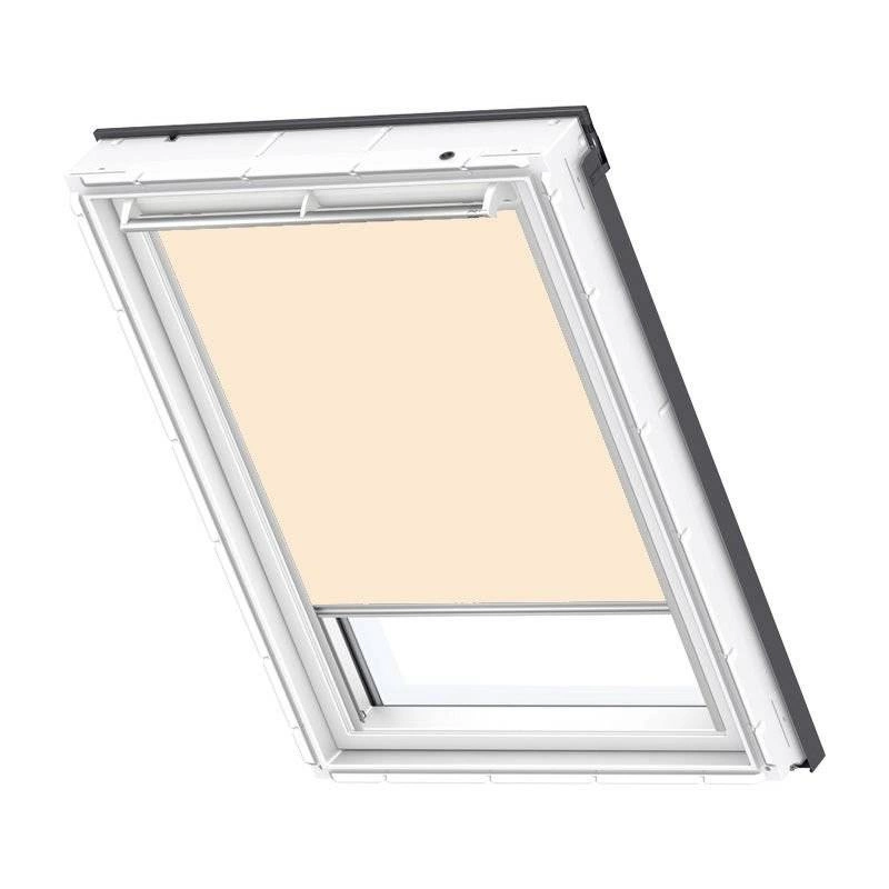 Roleta wewnętrzna do okna dachowego VELUX RFL SK08 1028S 114x140 rozpraszająca manualna