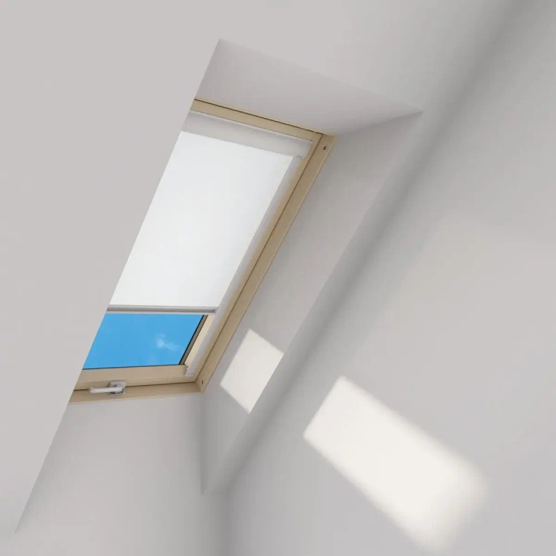 Roleta wewnętrzna do okna dachowego Fakro ARP/001 134x98 rozpraszająca manualna