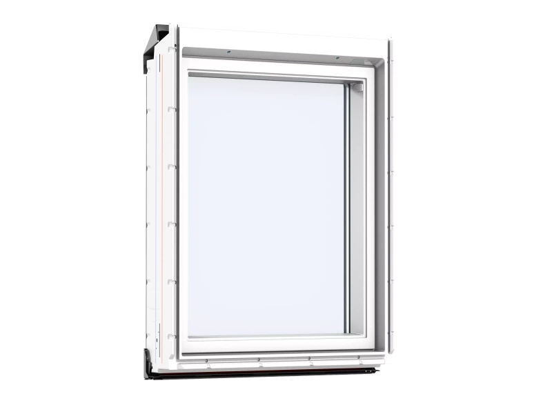 Okno dachowe kolankowe Velux VIU UK35 0066 134x95 3-szybowe drewniano-poliuretanowe