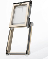 Wyłaz dachowy OKPOL ISWX I22 drewniany 3-szybowy 55x78