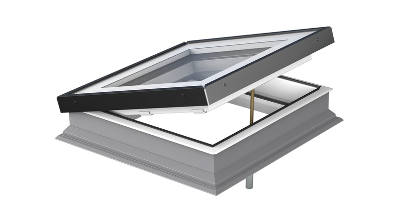 Okno do dachu płaskiego Fakro DMG P2 90x90 2-szybowe