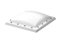 Kopuła do dachu płaskiego Velux ISD 080080 0100 80x80 akrylowa matowa